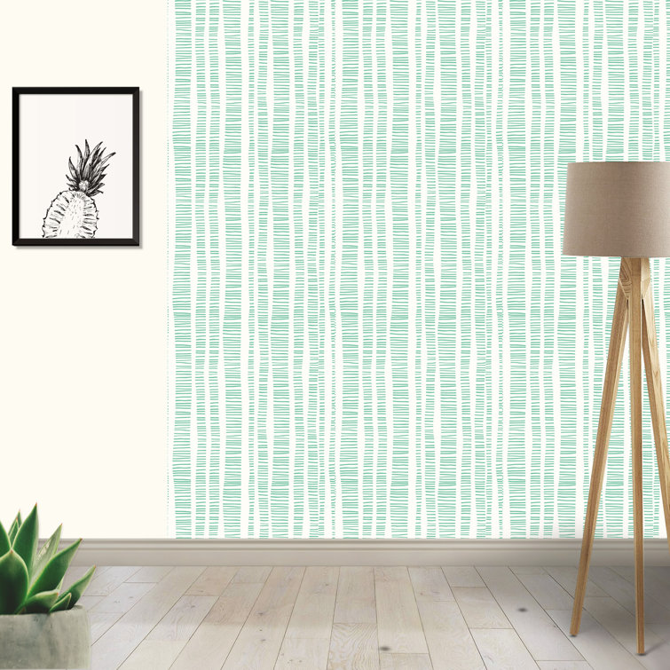 17 Stories 3m x 1.2m Textured Matte Peel and Stick Wallpaper Roll